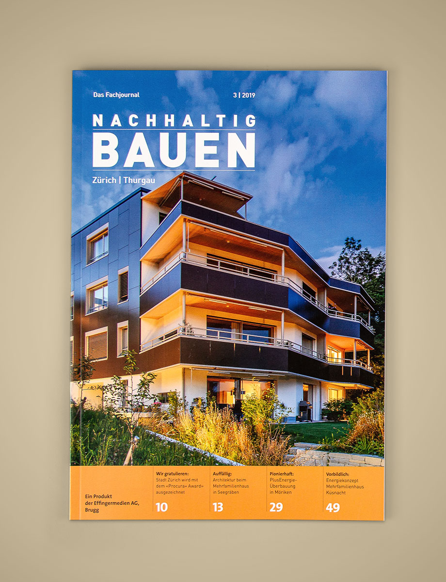 Zeitschrift «Nachhaltig Bauen»